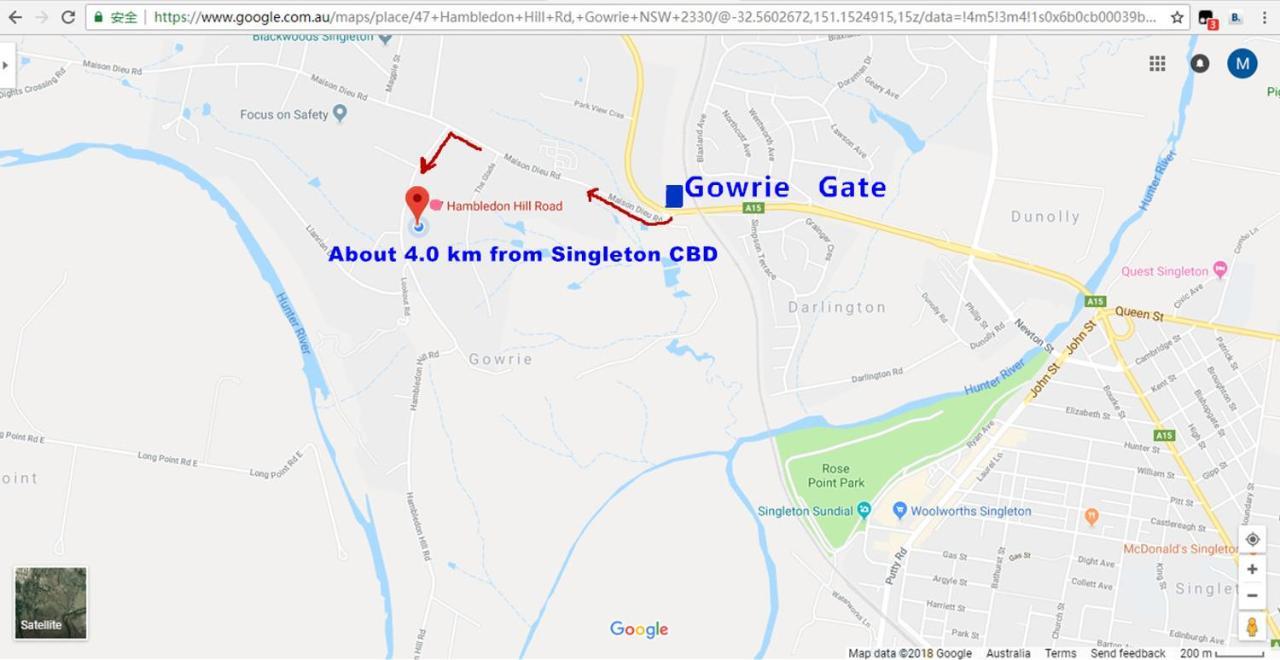 Gowrie Agapanthus Apartment Singleton Ngoại thất bức ảnh